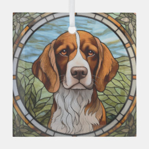 Brittany Dog Ornament