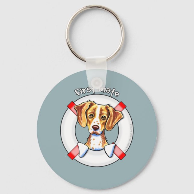 Brittany First Mate Key Ring (Front)