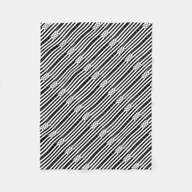 Brittany flag fleece blanket (Front)