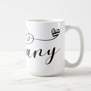Brittany Flag in Heart, Breton Coffee Mug