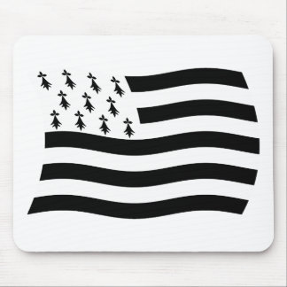 Brittany Flag Mousepad