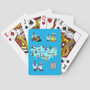 Brittany, France Playing Cards