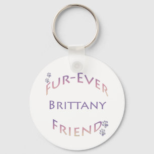 Brittany Furever Key Ring