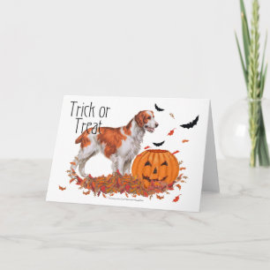 Brittany Halloween Card