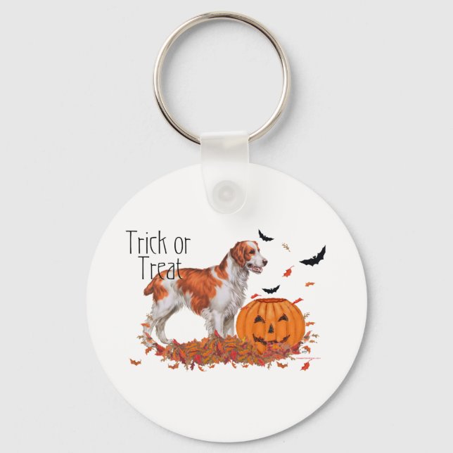 Brittany Halloween Key Ring (Front)
