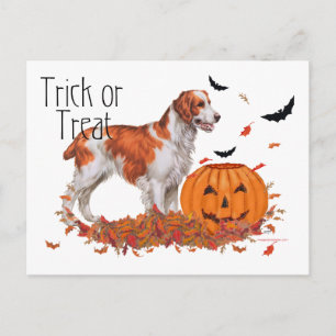 Brittany Halloween Postcard
