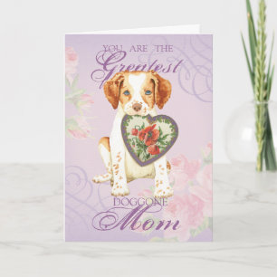 Brittany Heart Mum Card