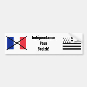 Brittany Independence bumper sticker