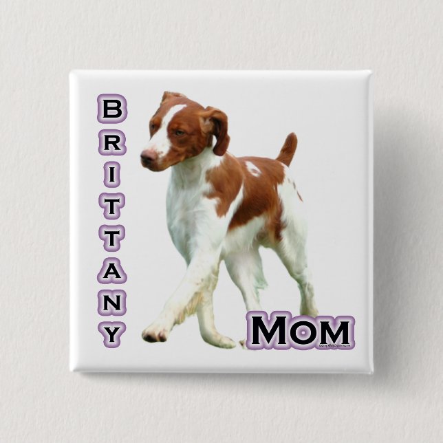 Brittany Mum 4 - Button (Front)
