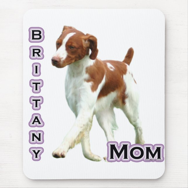 Brittany Mum 4 Mouse Mat (Front)