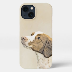 Brittany Painting - Cute Original Dog Art iPhone 13 Case