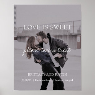 Brittany Photo Wedding Dessert Sweets Table Sign