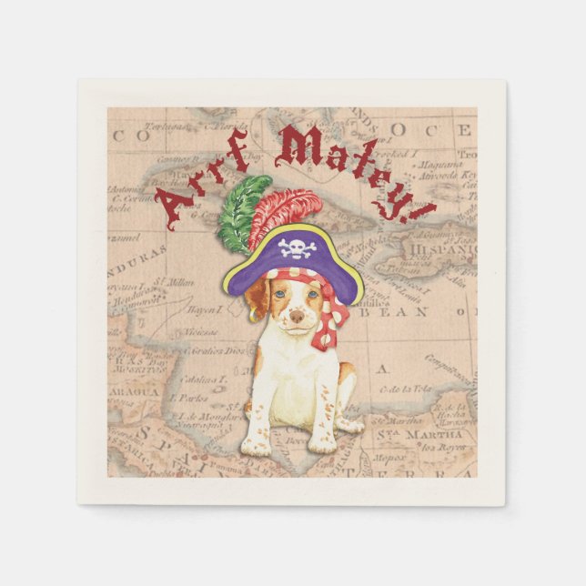 Brittany Pirate Napkin (Front)