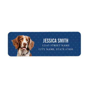 Brittany Return Address Labels