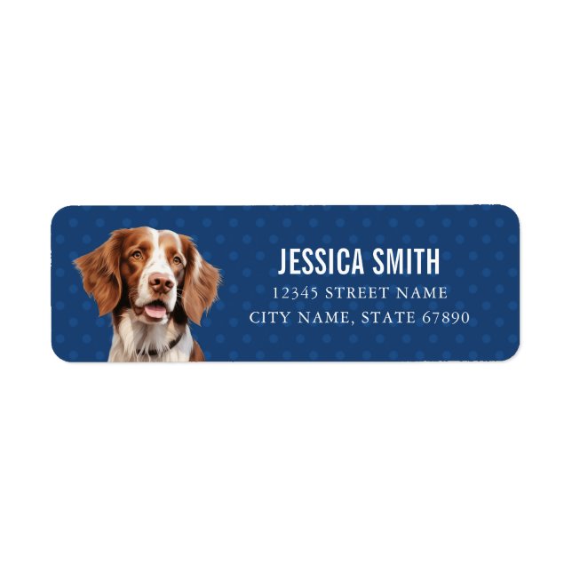 Brittany Return Address Labels (Front)