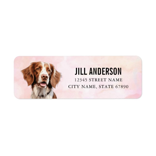 Brittany Return Address Labels (Front)