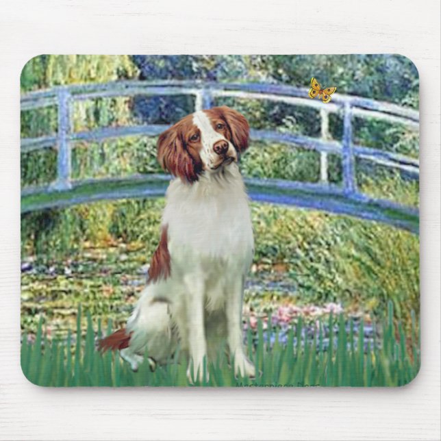 Brittany Spaniel 3 - Bridge Mouse Mat (Front)