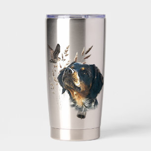 Brittany Spaniel and woodcock  Insulated Tumbler