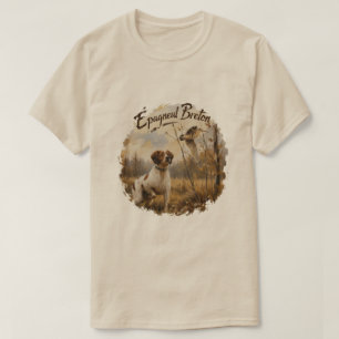 Brittany Spaniel and woodcock T-Shirt