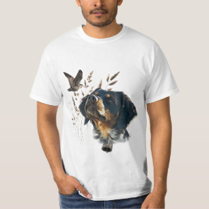 Brittany Spaniel and woodcock  T-Shirt