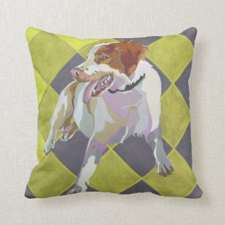 BRITTANY SPANIEL CUSHION