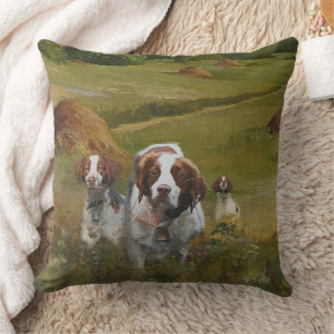 Brittany Spaniel Cushion