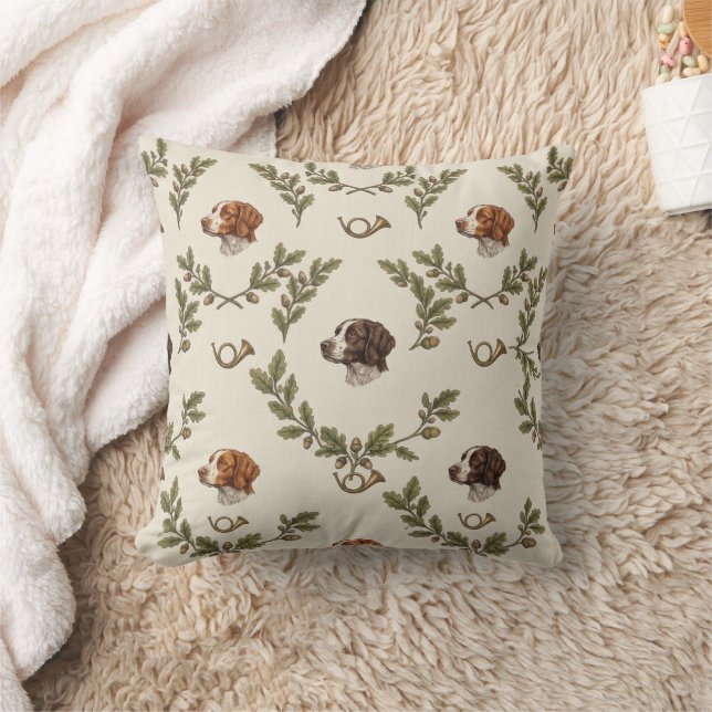 Brittany Spaniel  Cushion (Blanket)