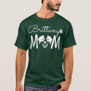 Brittany Spaniel Dog Rescue Brittany Mum T-Shirt