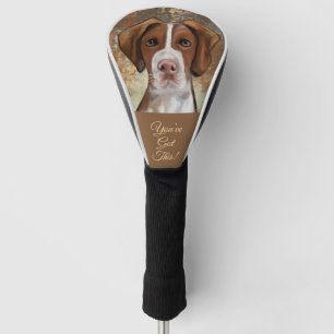 Brittany Spaniel Golf Head Cover
