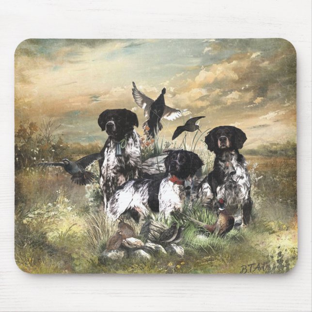 Brittany Spaniel  Mouse Mat (Front)