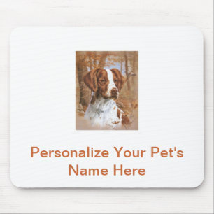 Brittany Spaniel Mouse Mat