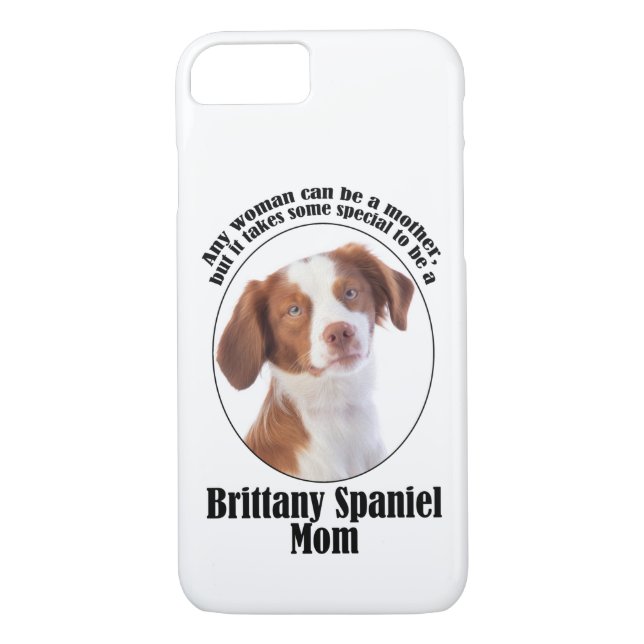 Brittany Spaniel Mum Smartphone Case (Back)