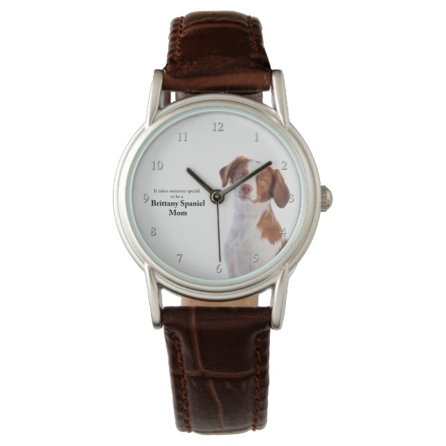 Brittany Spaniel Mum Watch (Front)