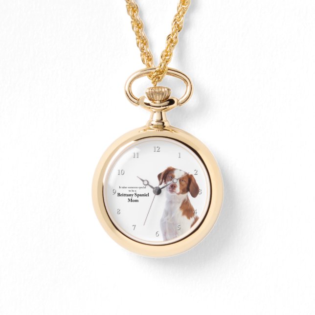 Brittany Spaniel Mum Watch (Front)