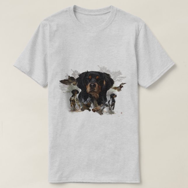 Brittany Spaniel , Passion for Birds T-Shirt (Design Front)
