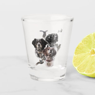 Brittany Spaniel Shot Glass