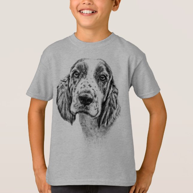 Brittany Spaniel T-Shirt (Front)