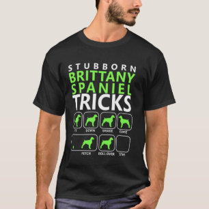 Brittany Spaniel T-shirt Brittany Spaniel Tricks T