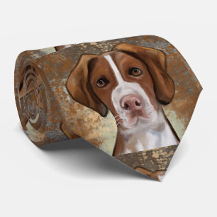 Brittany Spaniel         Tie