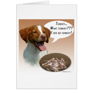 Brittany Spaniel Turkey