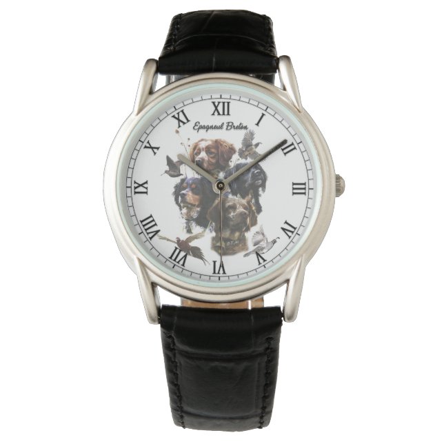 Brittany Spaniel Watch (Front)