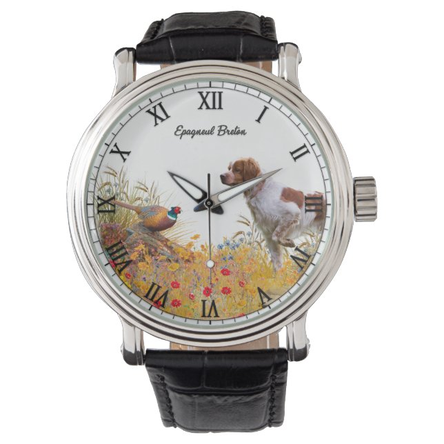 Brittany Spaniel Watch (Front)