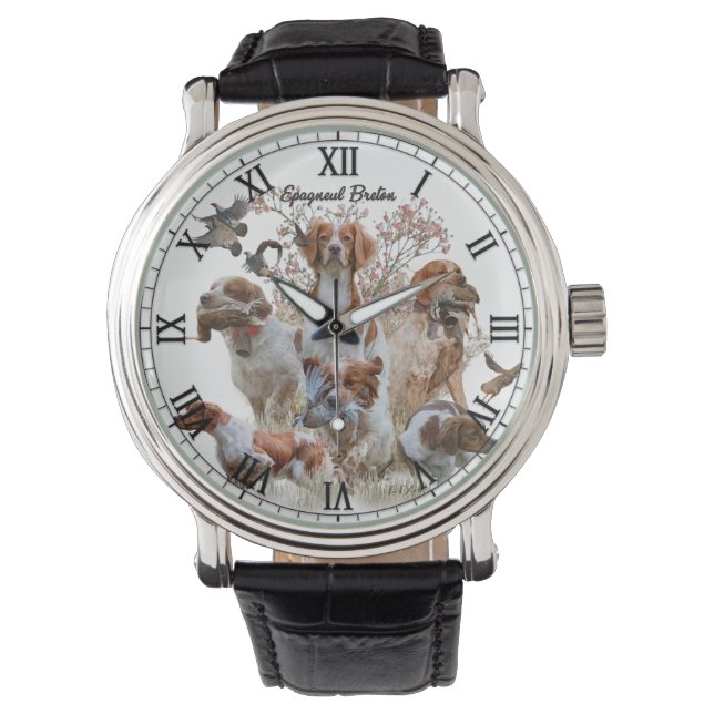 Brittany Spaniel Watch (Front)