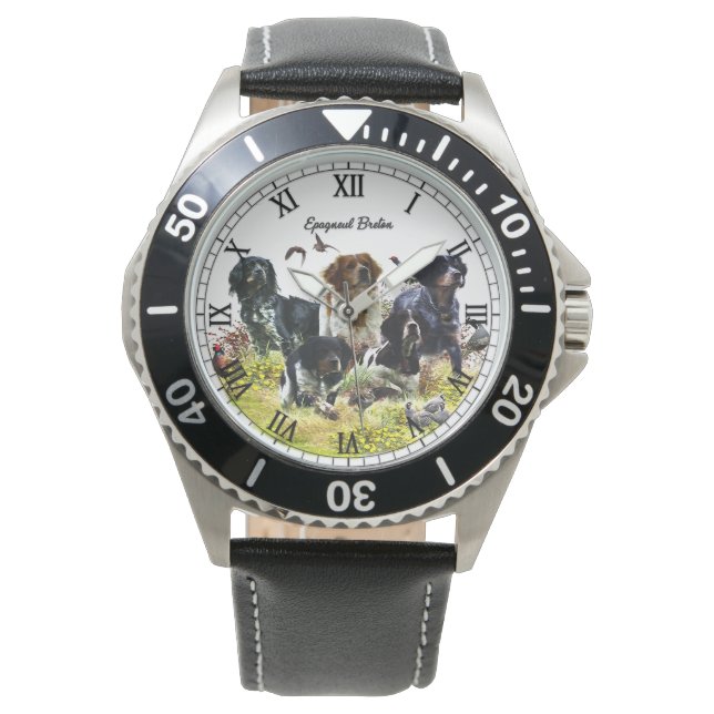 Brittany Spaniel Watch (Front)