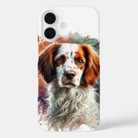 Brittany Spaniel Watercolor