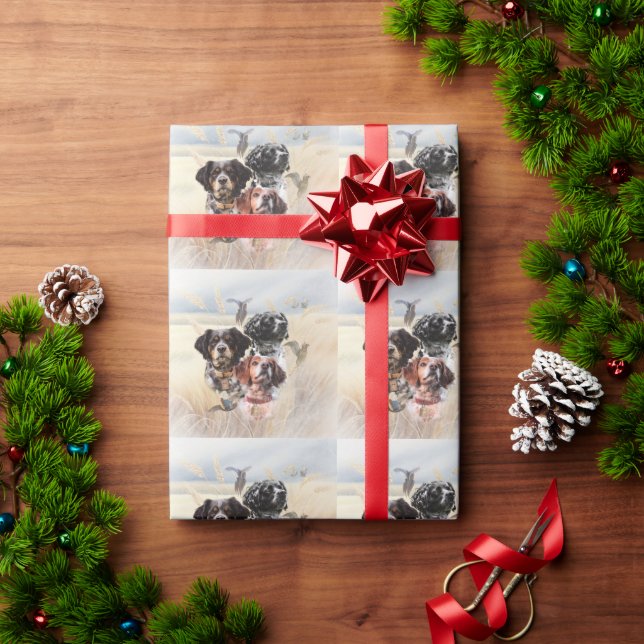 Brittany Spaniel Wrapping Paper (Holiday Gift)
