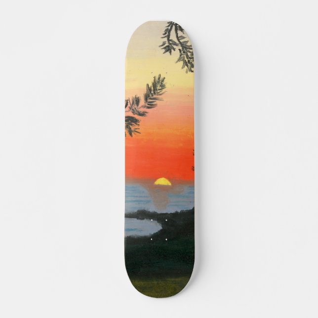 Brittany Sunset skateboard  (Front)