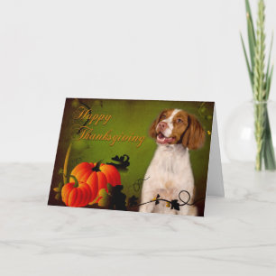 Brittany Thanksgiving Card