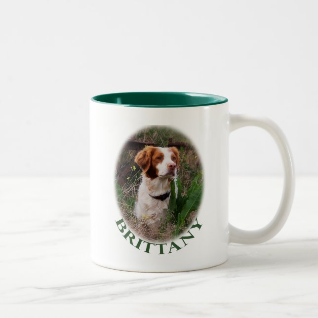Brittany Two-Tone Coffee Mug (Right)