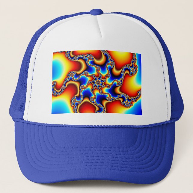 Brittle - Fractal Trucker Hat (Front)
